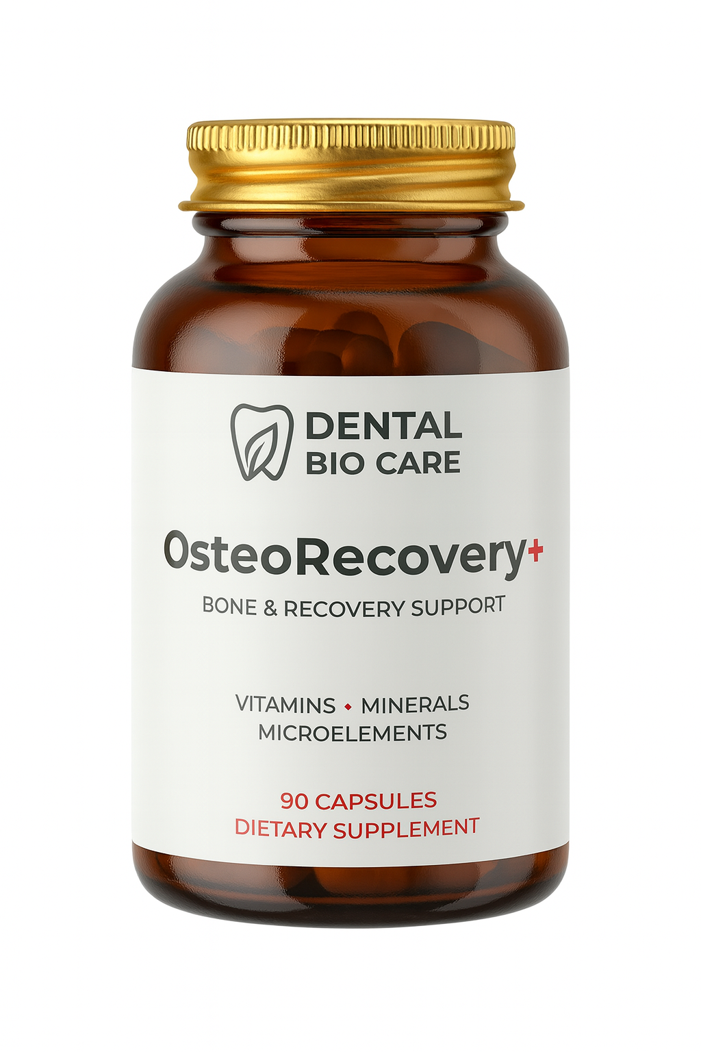 OsteoRecovery+ Bone & Recovery Support - 90 Capsules Dietary Supplement